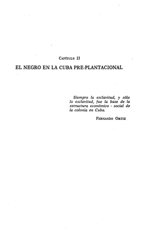 Jorge Castellanos & Isabel Castellanos, Cultura Afrocubana, tomo 1, capítulo 2