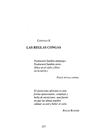 Jorge Castellanos & Isabel Castellanos, Cultura Afrocubana, tomo 3, capítulo 2